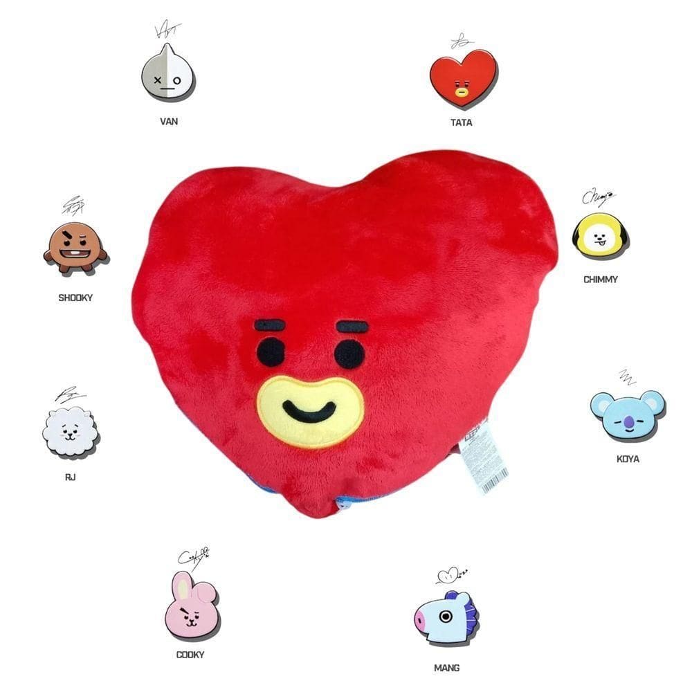 Almofada Manta Tata Personagens Bt21 Presente K-pop Bts Perfeito