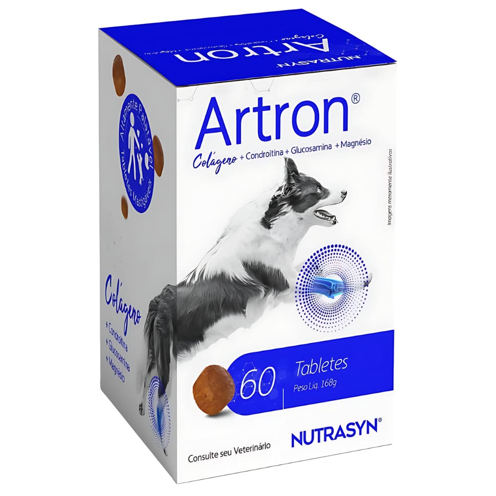 Artron Articulações C/60 Tabletes (condroitina+glucosamina+colágeno+magnésio)