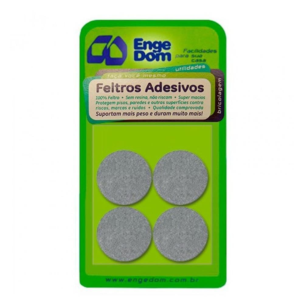 Feltro Protetor Adesivo 3,7cm - 1539 - ENGEDOM