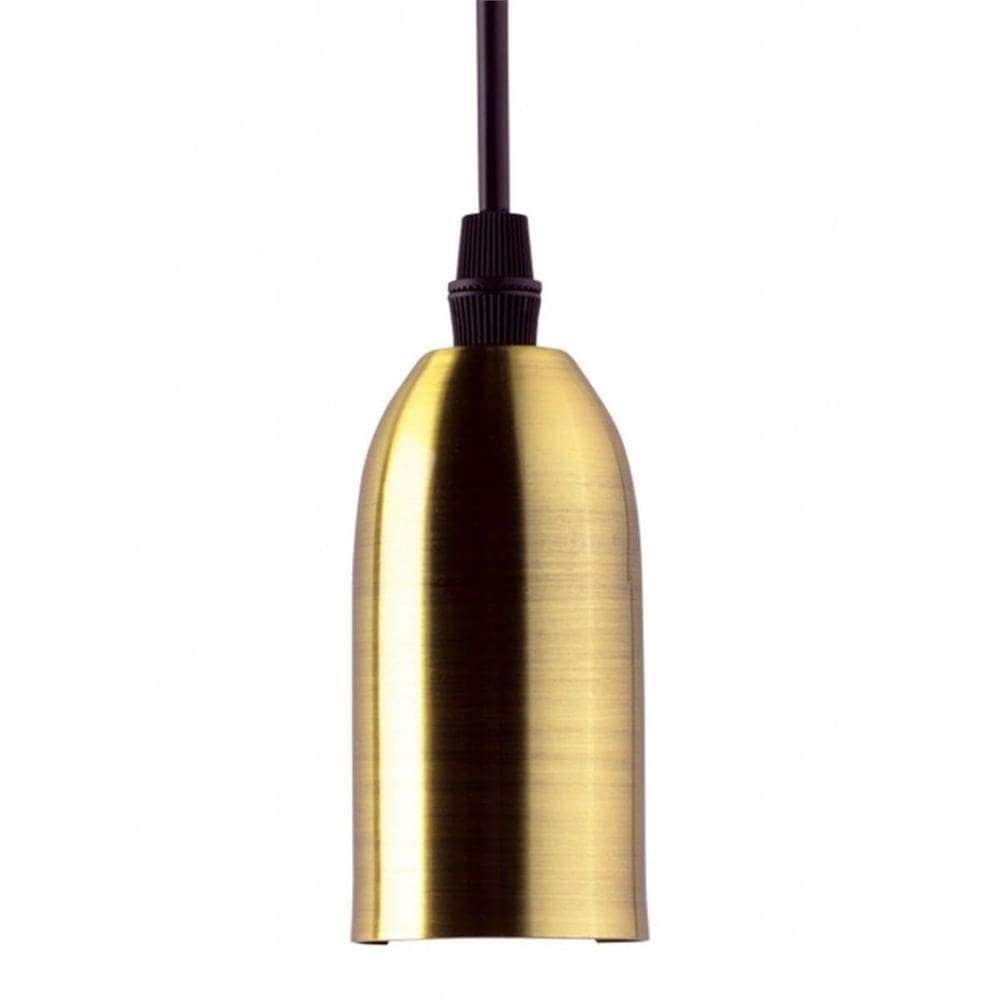 Pendente Dot Metal Longo Vintage Ouro - 15050655 - Taschibra