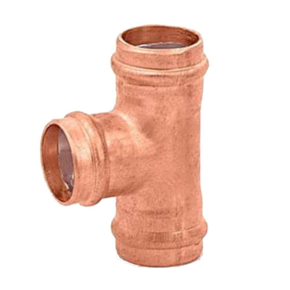 Ramo Cobre Tee 22mm Com Solda - 02.9.46.0118.04 - Ramo Te Cobre C-solda 22x22x22mm - 02.9.46.0118.04 - Ramo
