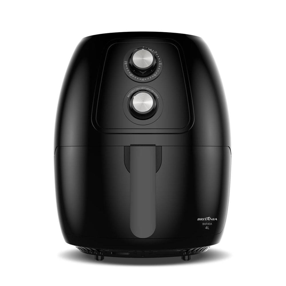 Air Fryer Britânia 4L Sem Óleo 1500W Antiaderente BAF40A