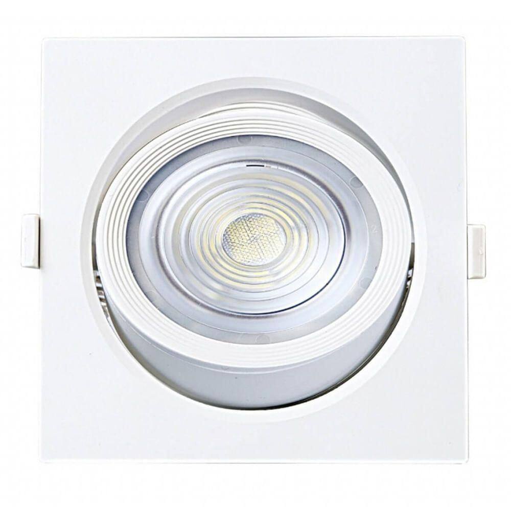 Spot Led Quadrado Embutir Alltop Par30 10 Watts 3000k - 15090197 - Taschibra