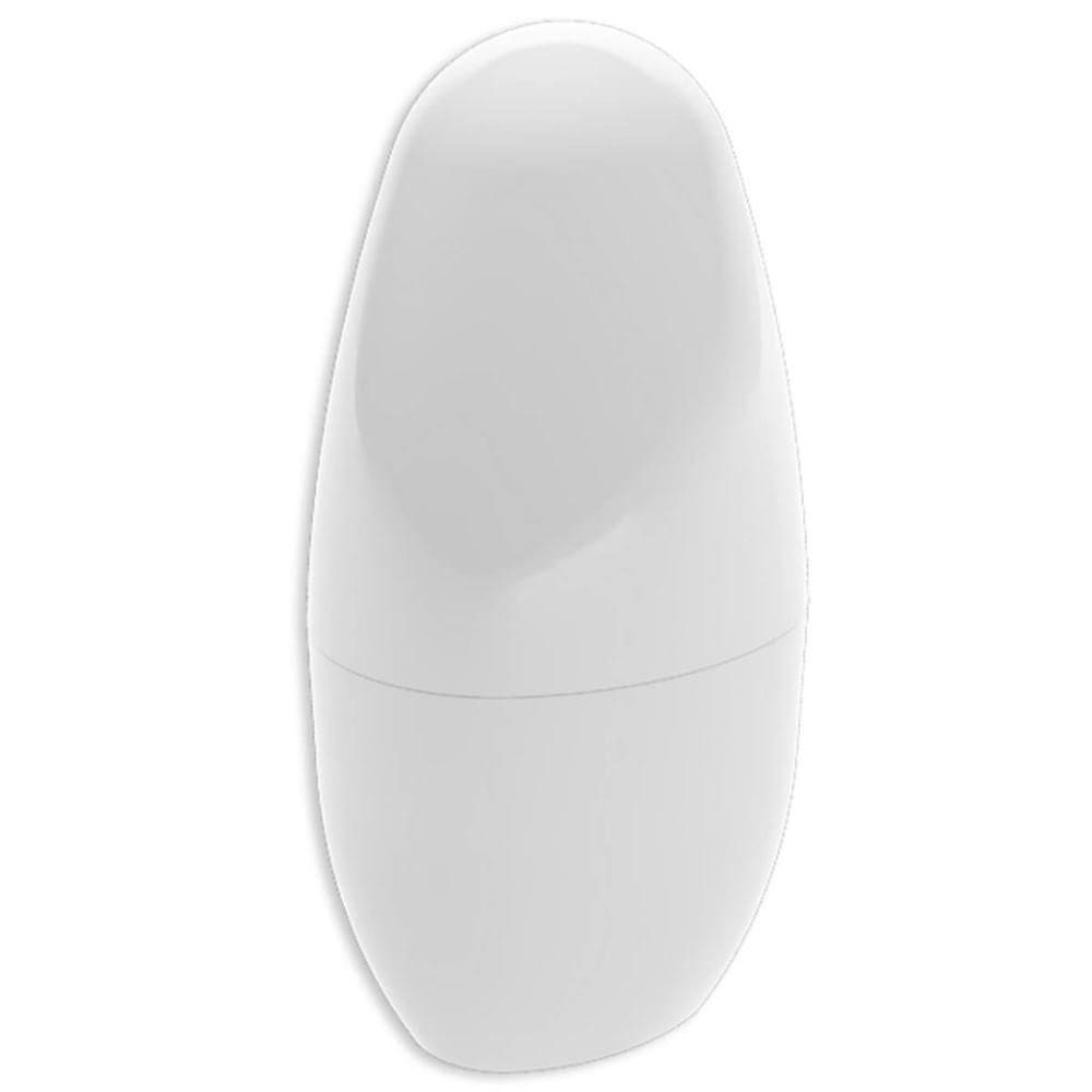 Porta Escova Spoom Com Tampa Branco - 20858-0007 - Coza Porta Escova Spoom Com Tampa Cinza - 20858-0007 - Coza