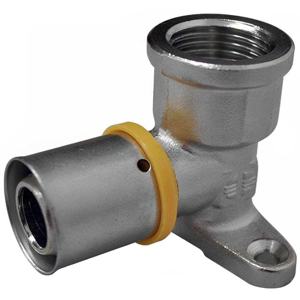 Cotovelo Com Base Fixa 16mm 1-2”” - Gcbf-162 - Astra Cotovelo Com Base Fixa 16mm 1-2” - Gcbf-162 - Astra