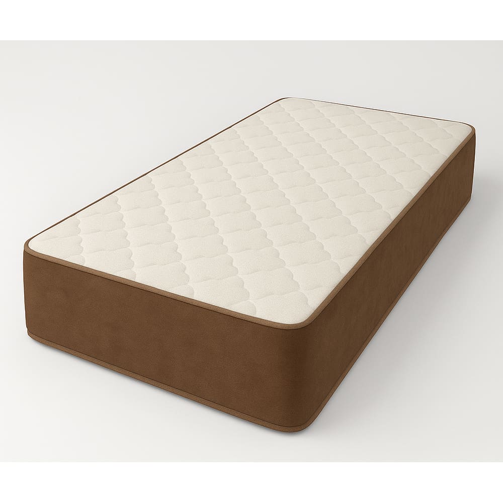 Colchão D33 88x188x17 - Lateral Marrom PREMIUM