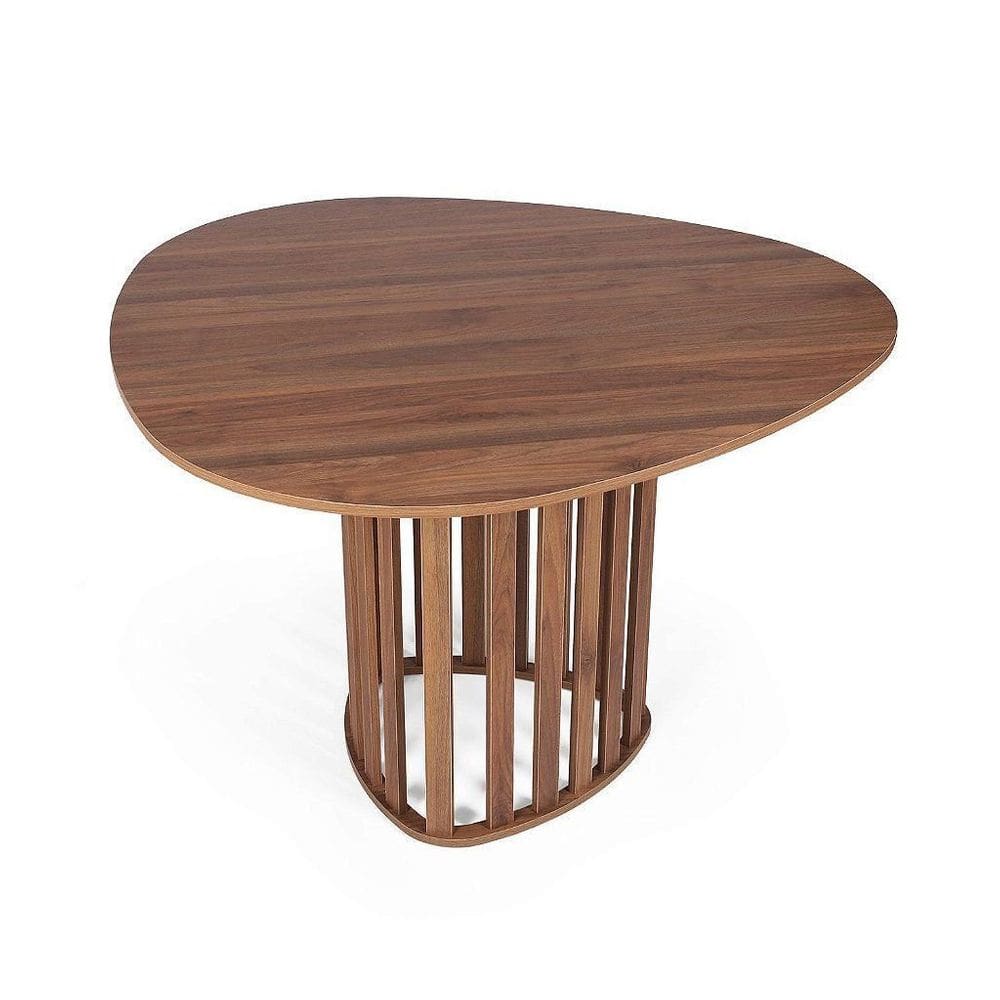 Mesa de Jantar Orgânica 4 Lugares 120x118cm - Straub Web