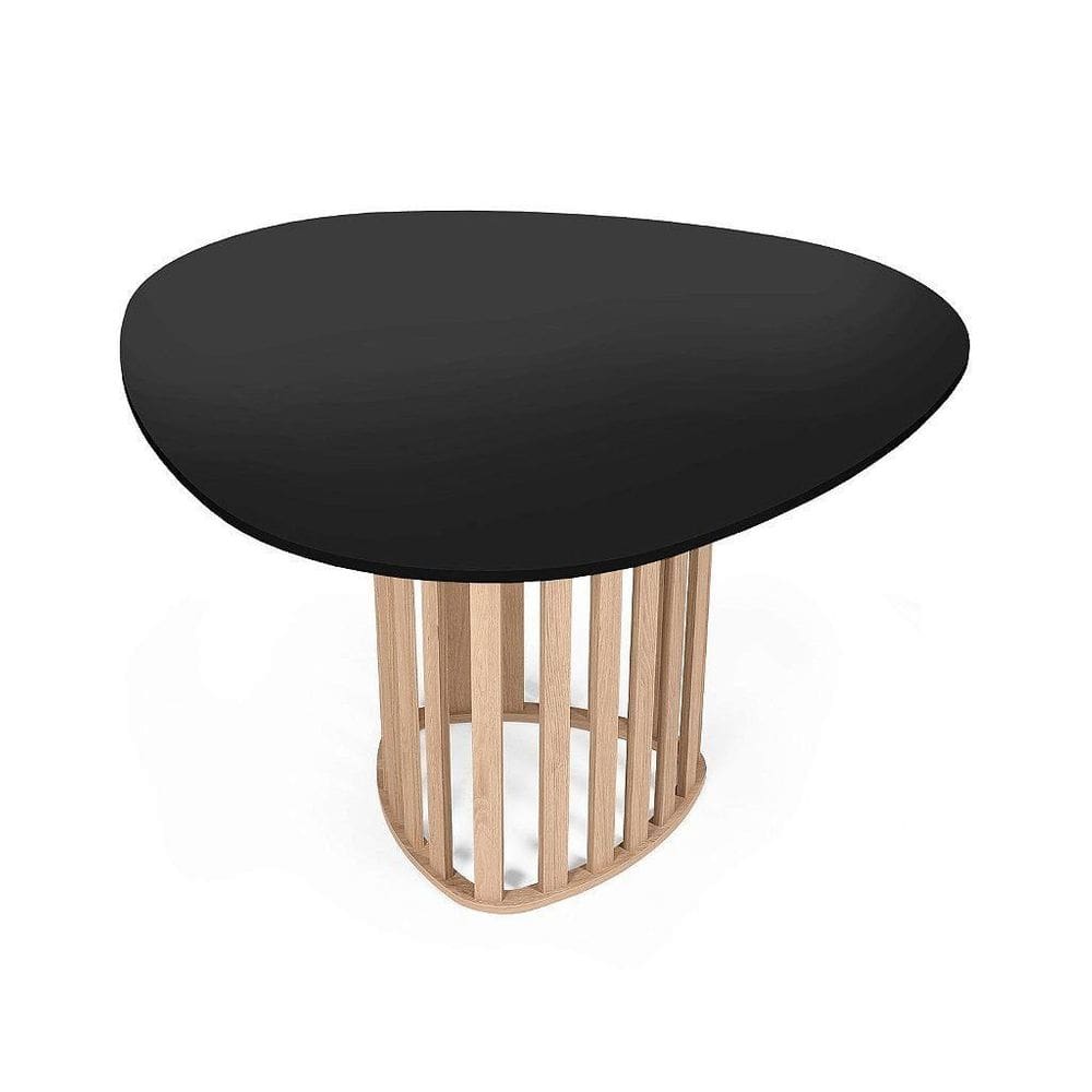 Mesa de Jantar Orgânica 4 Lugares 120x118cm - Straub Web