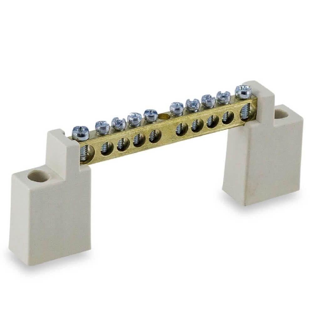 Barramento Neutro 8 Din - 600400012 - Forceline