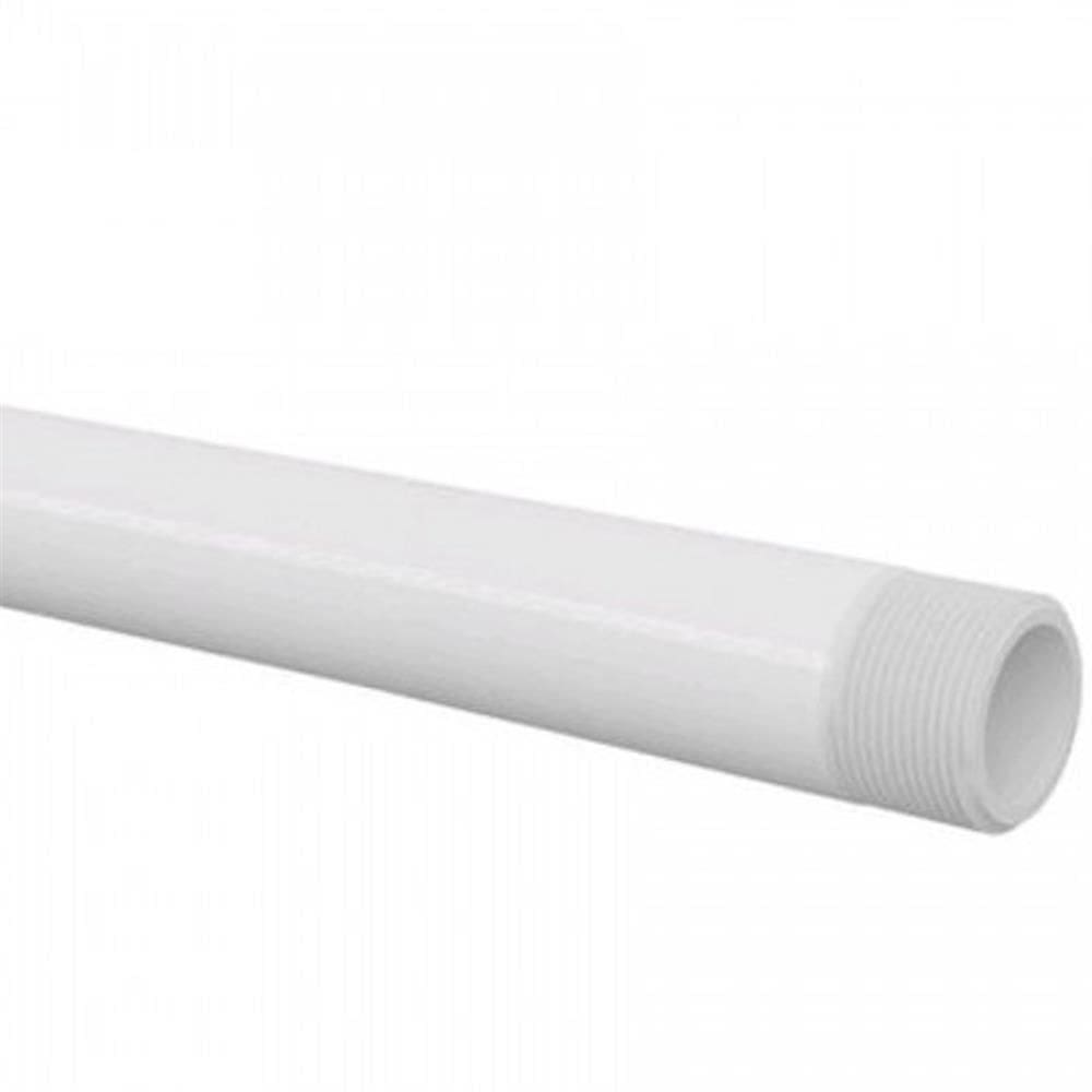 Tubo Roscável Branco 1”” 25mm 3 Metros - 10011906 - Tigre Tubo Roscavel 1,0x3m Branco