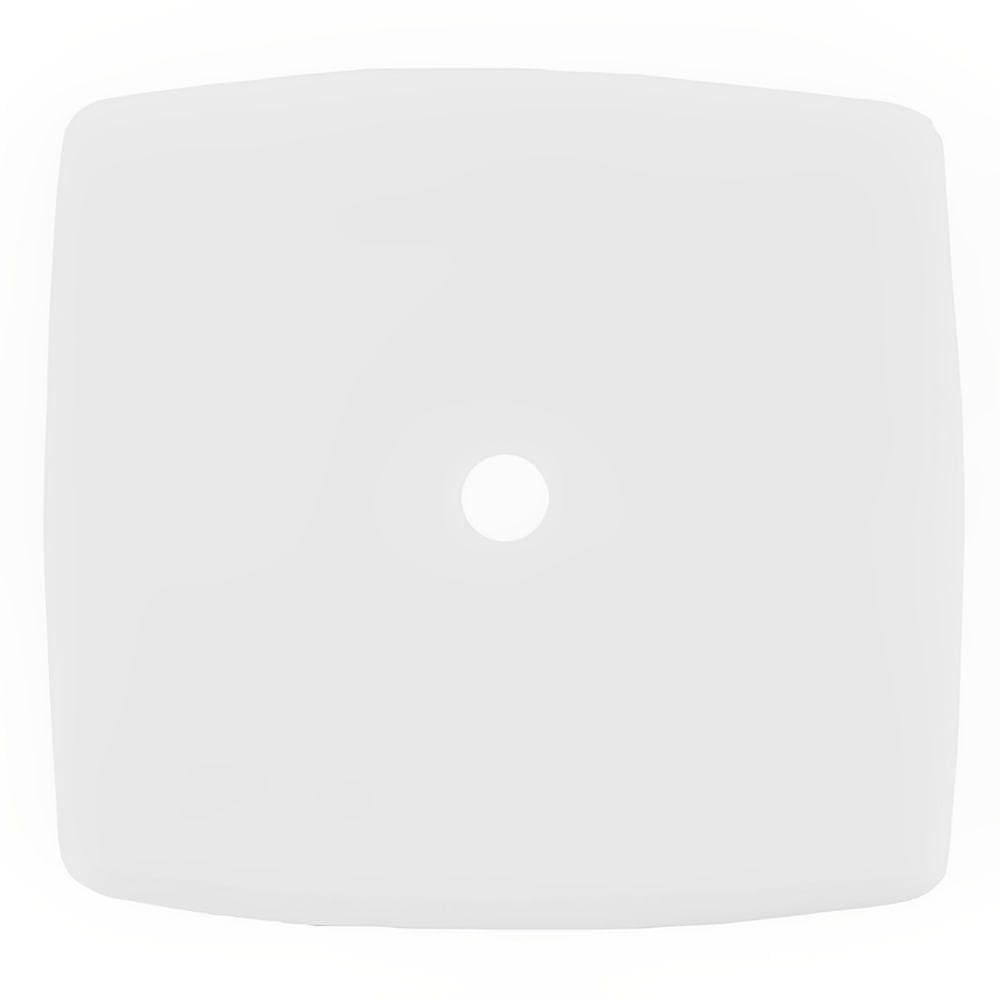 Placa 4x4 Com Furo Com Suporte Branco - Dc-8100-47 - Dicompel