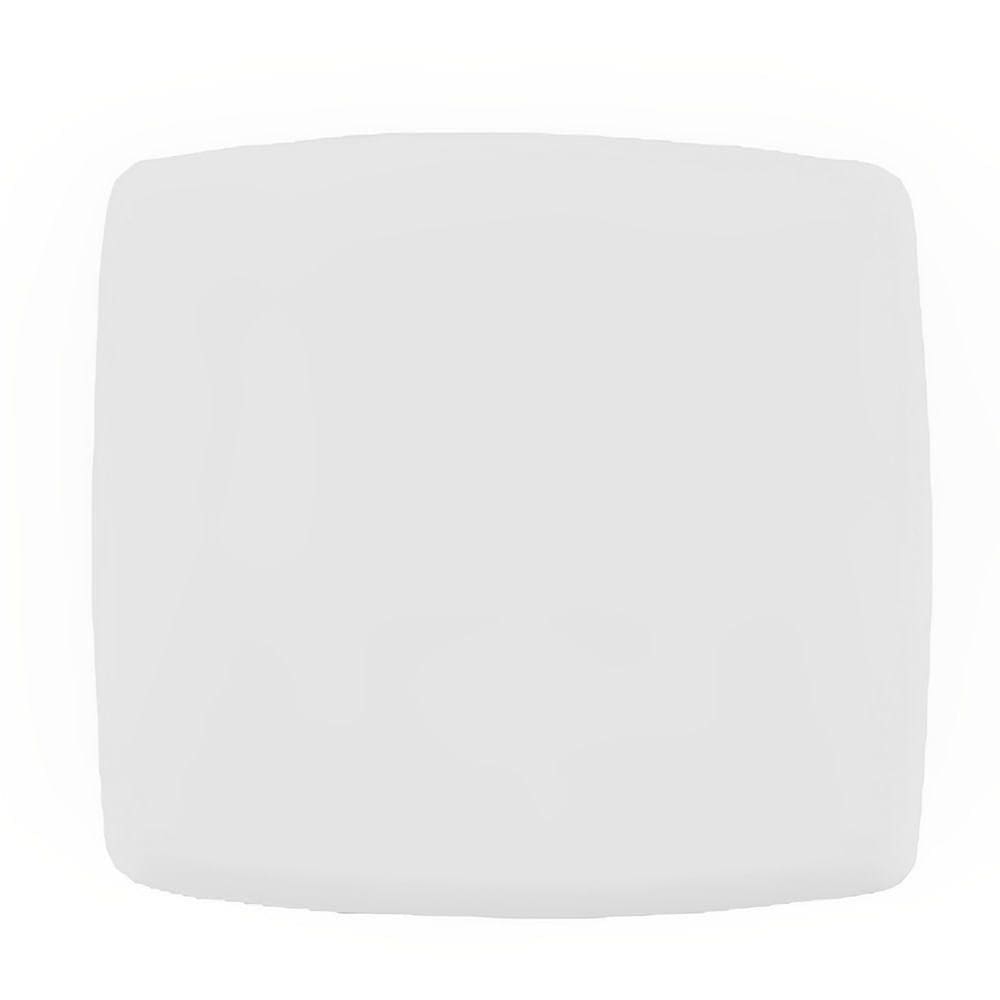 Placa 4x4 Cega Com Suporte Branco - Dc-8100-39 - Dicompel