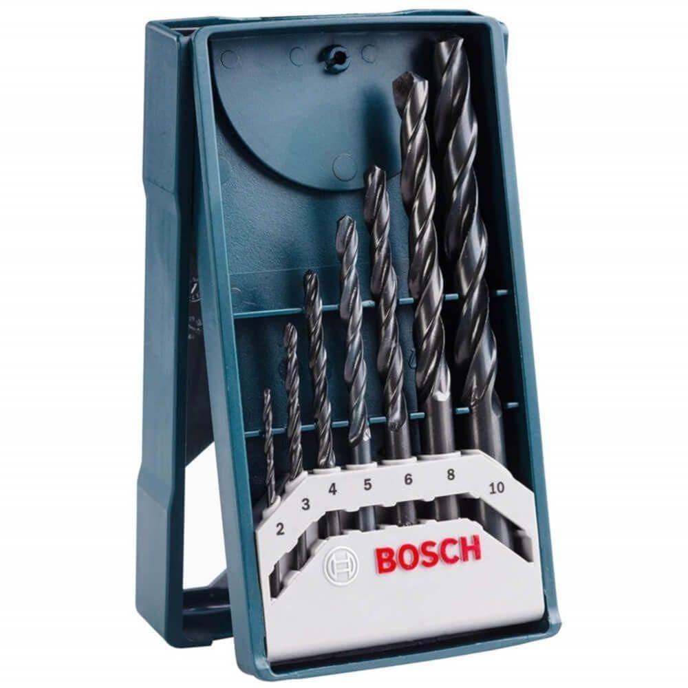 Jogo Mini X-line Com 7 Brocas Para Metal - 2607017508000 - Bosch