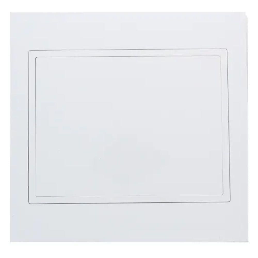 Placa 4x4 Cega Com Suporte Branco - Rvb-1300-44 - Ravenna