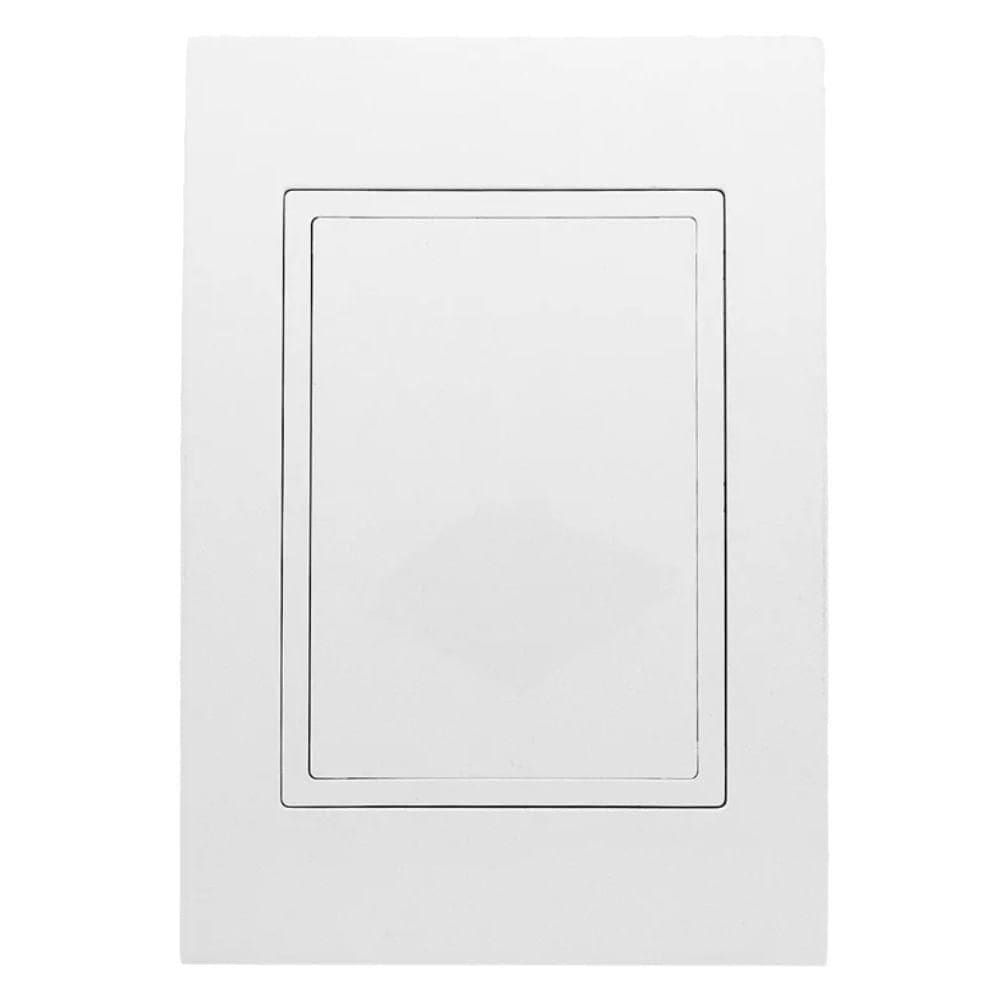 Placa 4x2 Cega Com Suporte Branco - Rvb-1300-42 - Ravenna