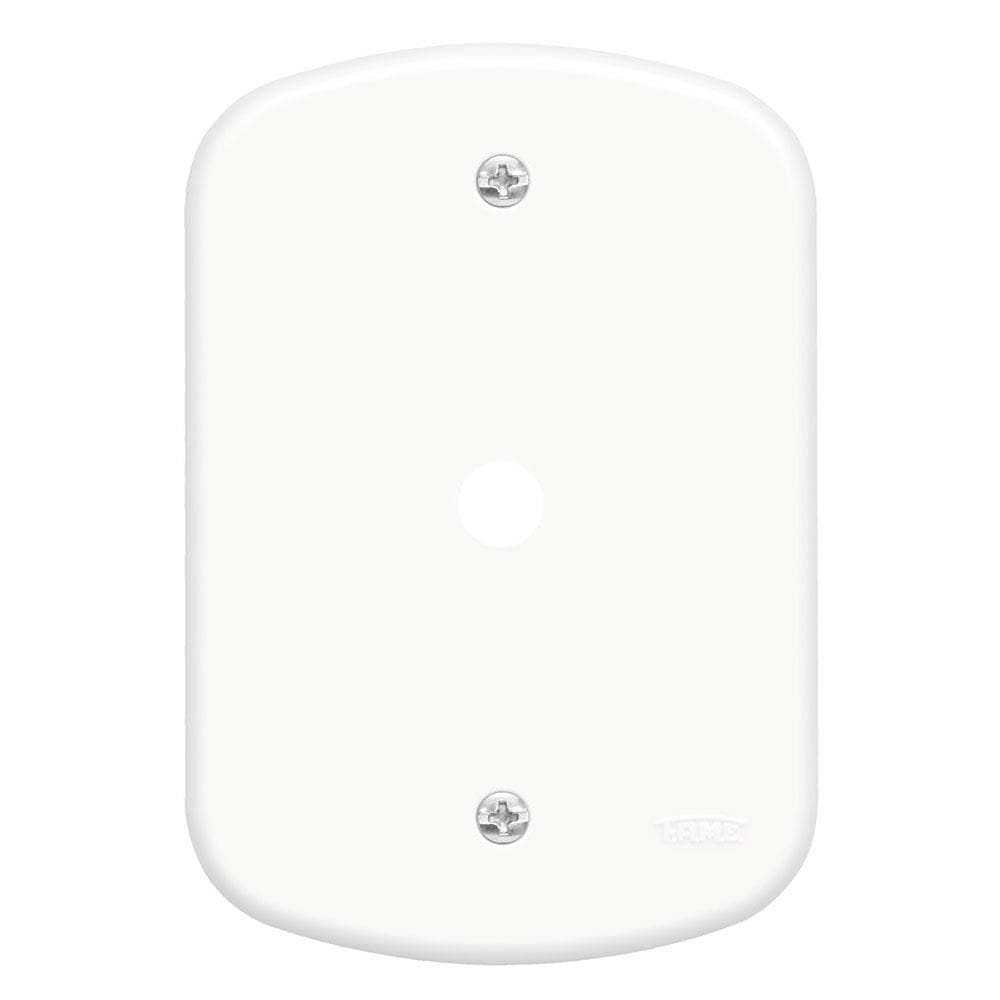 Placa 4”” X 2”” F6 Blanc - 0182 - Fame Placa 4x2 F6 Sb Fame 04401820-0182