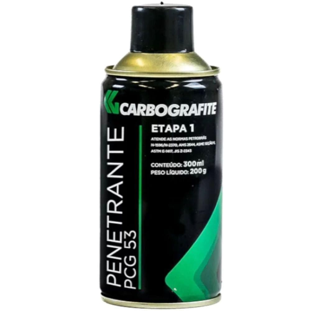 Revelador De Trinca Penetrante Com 300ml - 010123510 - Carbografite