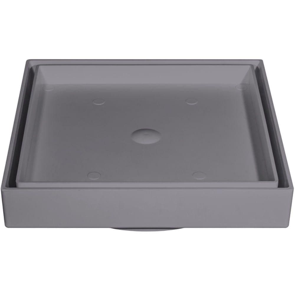 Ralo Invisível 10 X 10 Cm Cinza - 1703 - Estrela