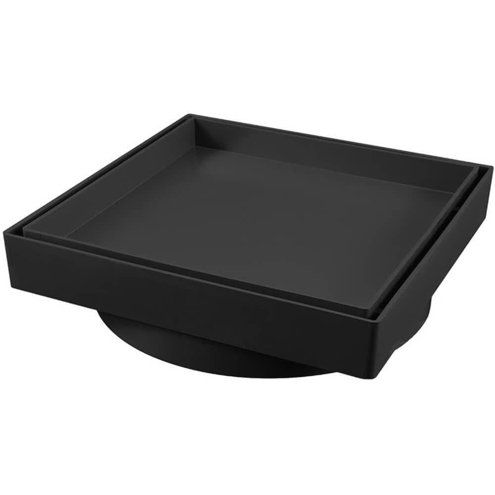 Ralo Invisível 15x15cm Preto - 1619 - Estrela