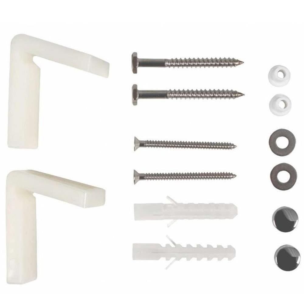 Kit Fixação Em L Para Vaso Sanitário - 0700001 - Rieti Kit Fixacao ””l”” P-vaso Sanitario Rieti 0700001”
