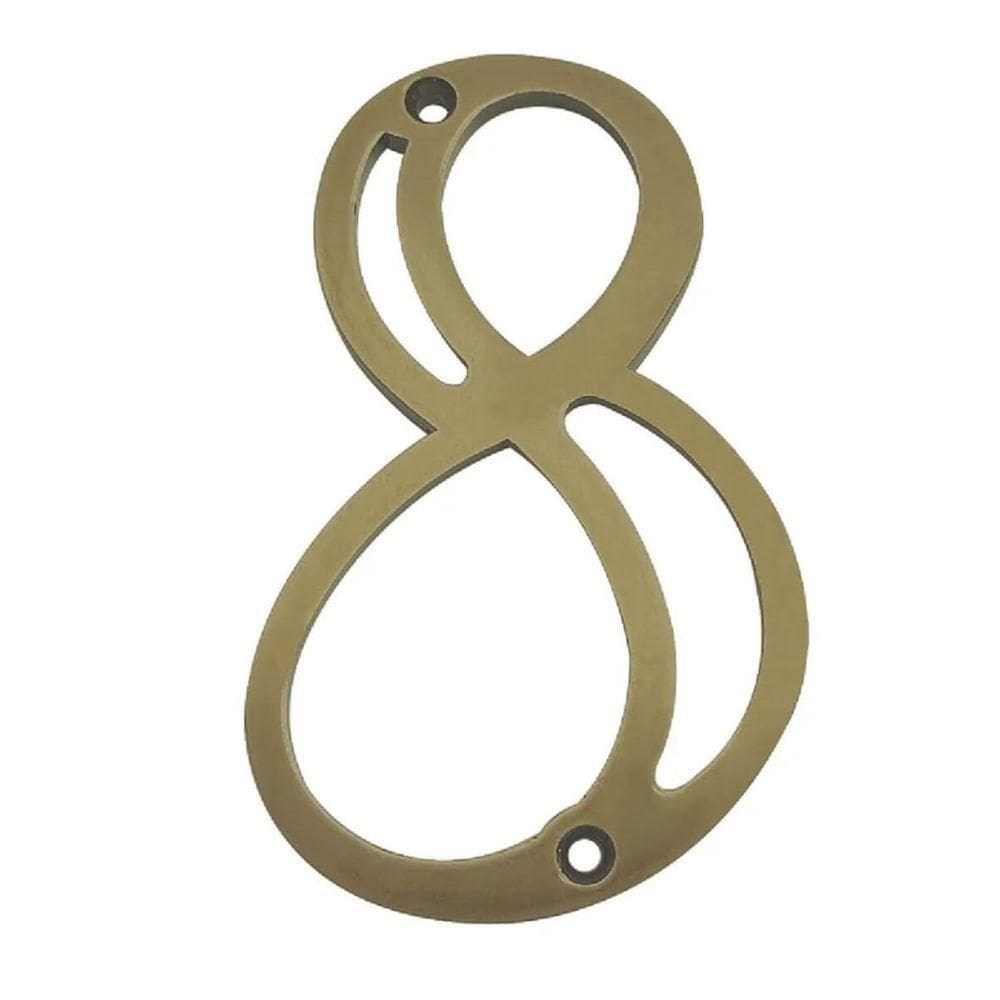 Número Em Zamak Oxidado 8 - 95660 - Silvana