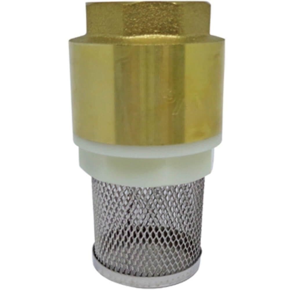 Válvula Fundo De Poço De 3-4”” Tela Inox - 19405 - Emmeti Válvula Fundo De Poço De 3-4” Tela Inox - 19405 - Sfera
