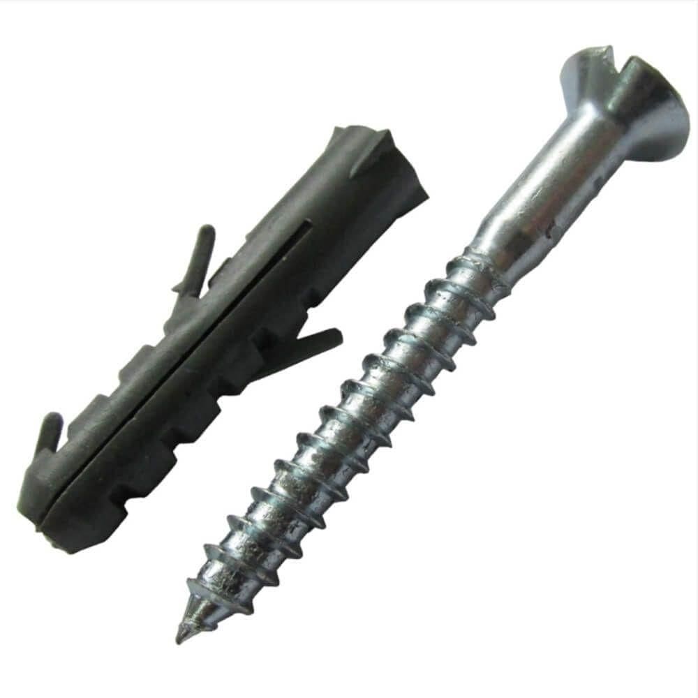 Pa Aço Para Madeira Com Chata 6,1x65 Com Bucha - Pmb012 - Foxmix