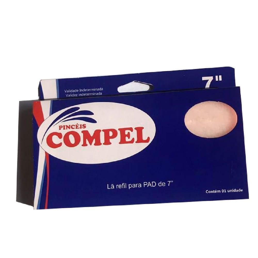 Refil Para Pad De Pintura 7”” - 0.3151 - Compel Refil Para Pad De Pintura 7” - 0.3151 - Compel