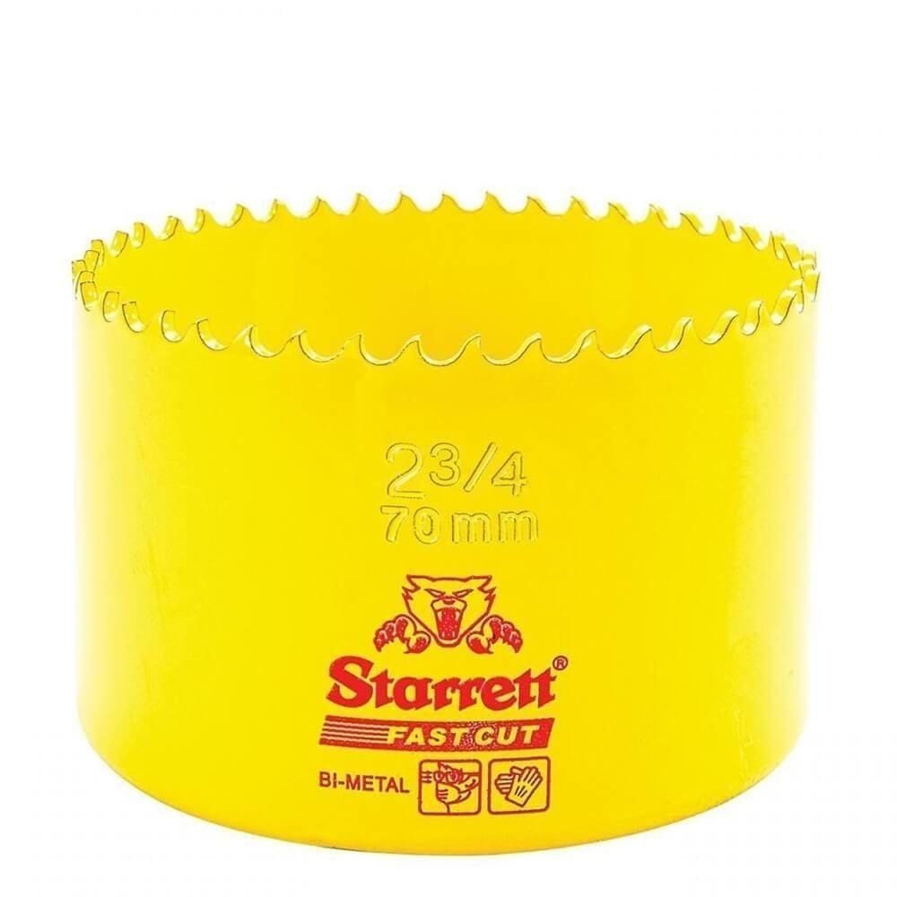 Serra Copo Bi Metal 2.3-4”” 70mm - Fch0234-g - Starrett Serra Copo Bimetal 2.3-4” 70mm Starrett
