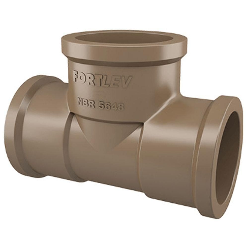 Tê Soldavel 32mm - 10250329 - Fortlev Te Soldavel 32mm