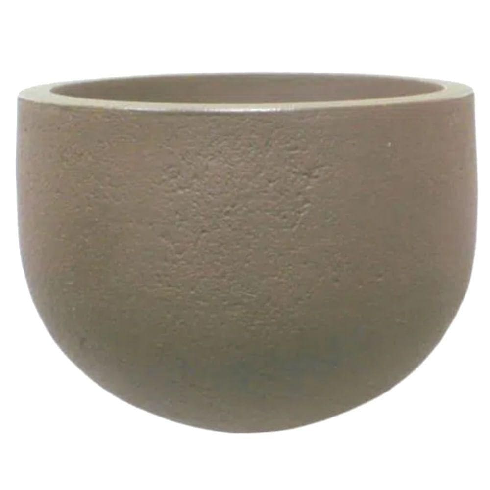 Vaso Redondo Rústico Com 33cm Mármore - Jvrrr33 - Japi