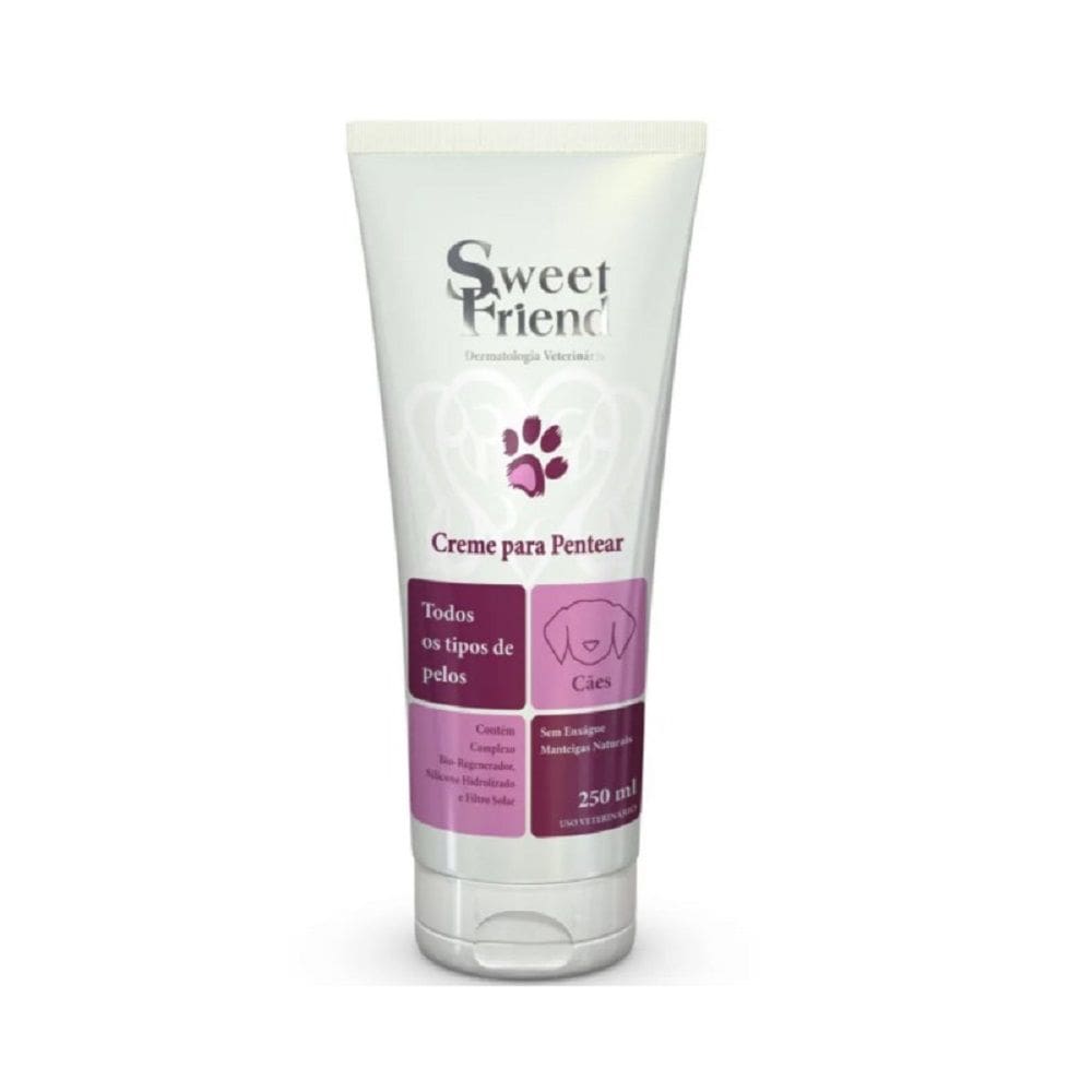 Creme Para Pentear Todos Os Tipos De Pelos - 250ml
