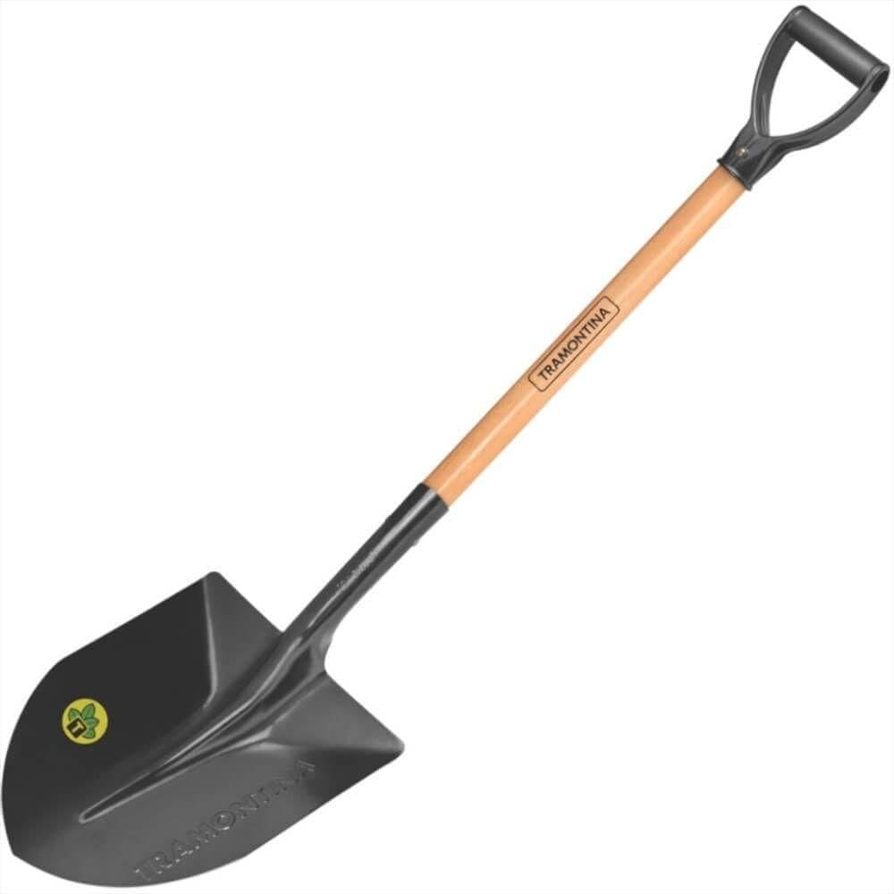Pá De Bico Com Cabo De Madeira De 71cm Nº3 - 77460434 - Tramontina Pa De Bico C-cabo 71cm Tramontina