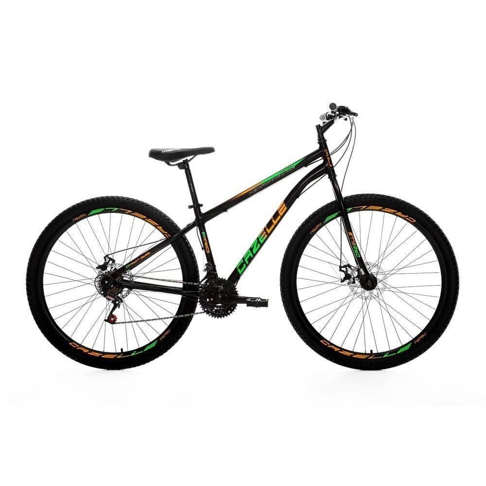 Bicicleta Cazelle Napoli Aro 29, Quadro 15.5, Freio A Disco Dianteiro E Traseiro 21 Marchas, Garfo Rígido