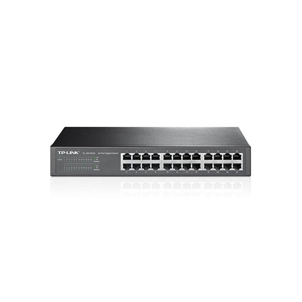Switch Tp-link 24 Portas Tl-sg1024d 10-100-1000mbps - Tpl0024