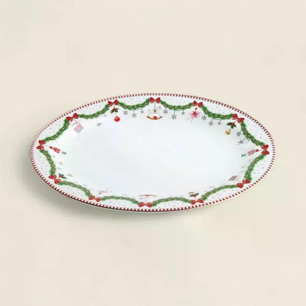 Travessa Magic Porcelana 35x23.5cm - A\CASA