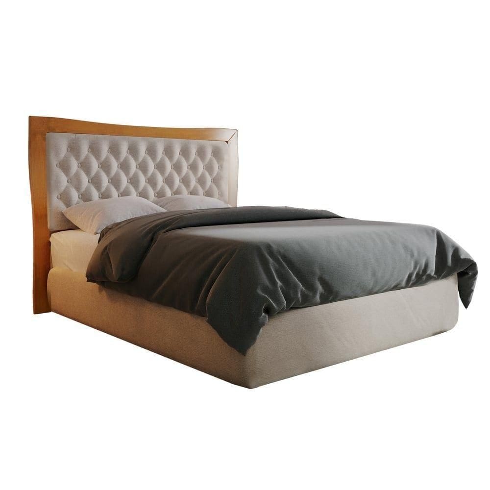 Cabeceira Casal 140cm Império Amêndoa Josandro Amêndoa