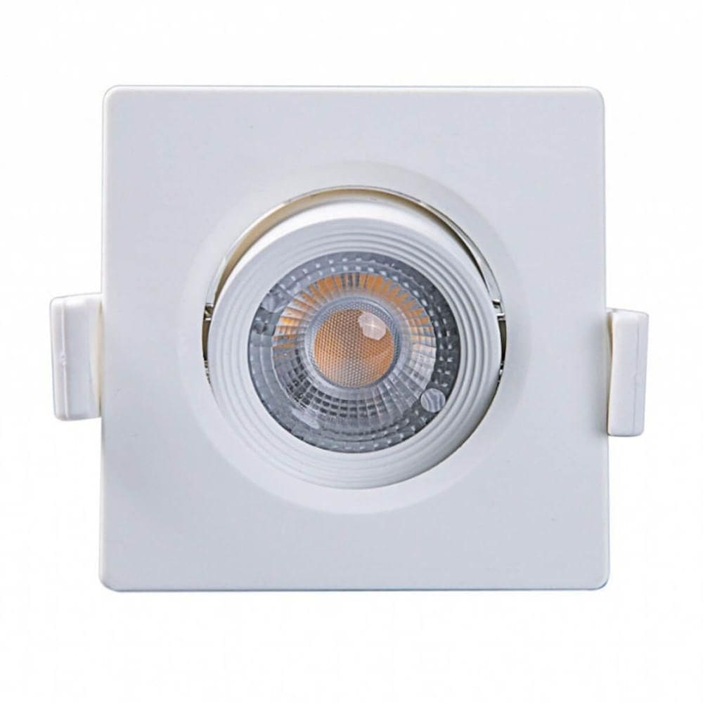 Spot Led Quadrado Embutir Mr11 Alltop 3 Watts 6500k - 15090192 - Taschibra
