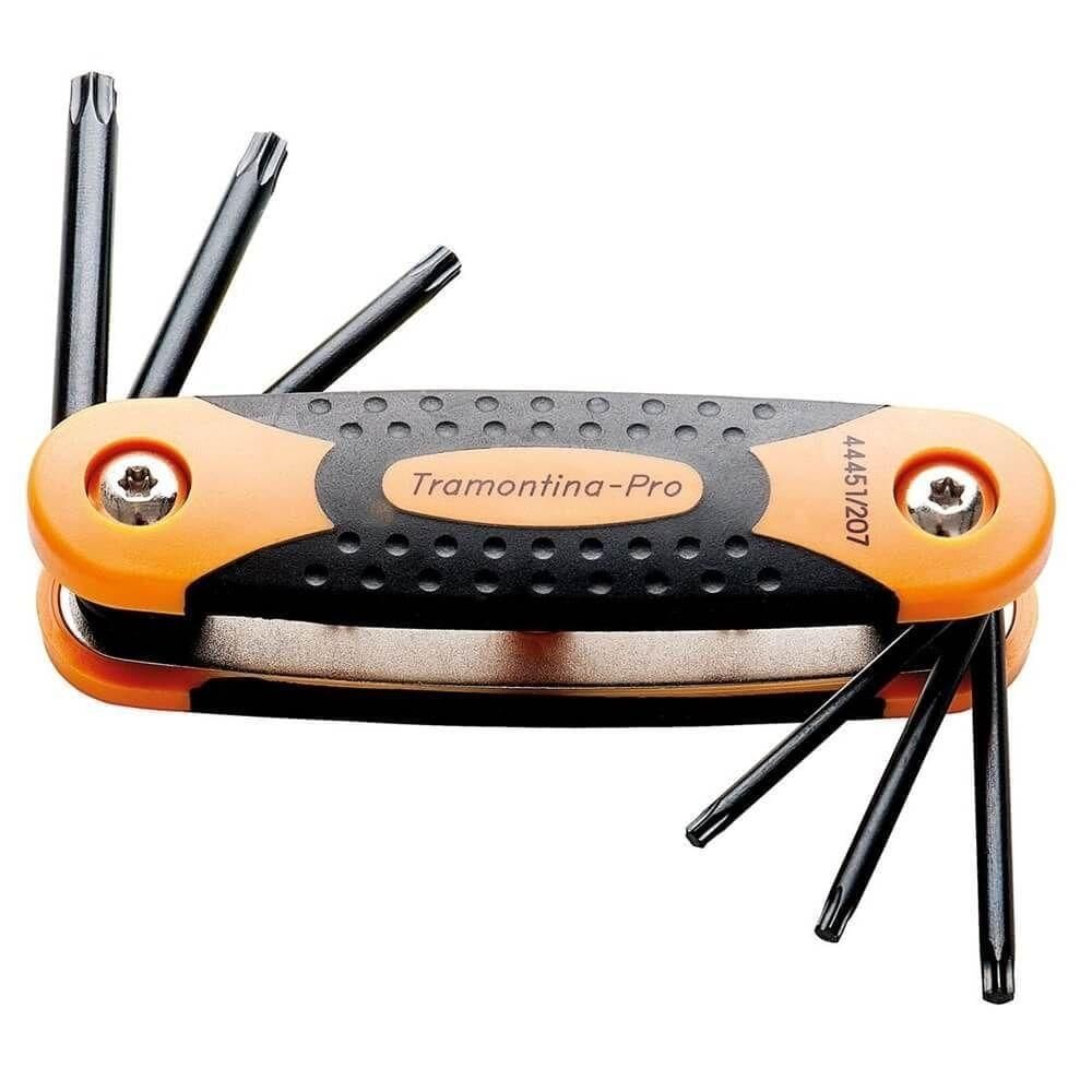 Jogo De Chave Trafix Com Armação 7 Peças - 44451207 - Tramontina Jogo Chave Trafix 7pcs Tramontina