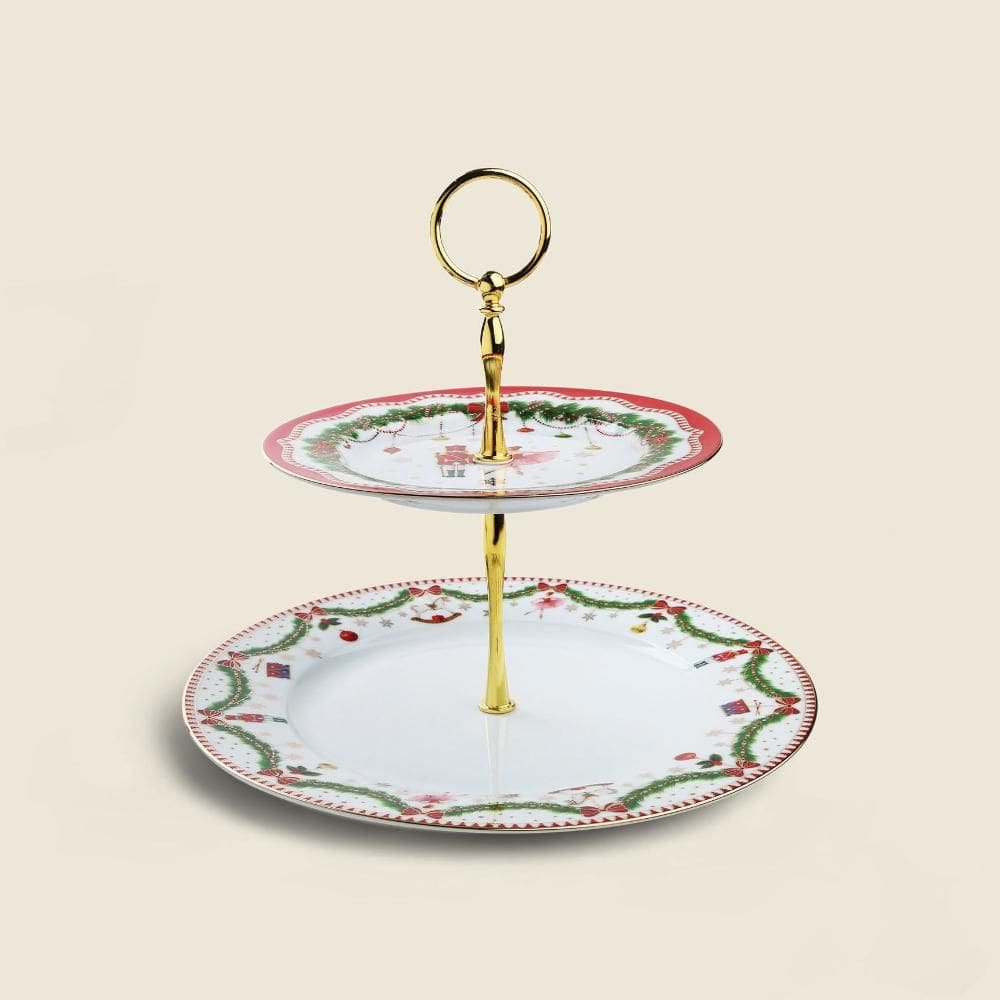Prato para Doces Magic Porcelana 27cm - A\CASA