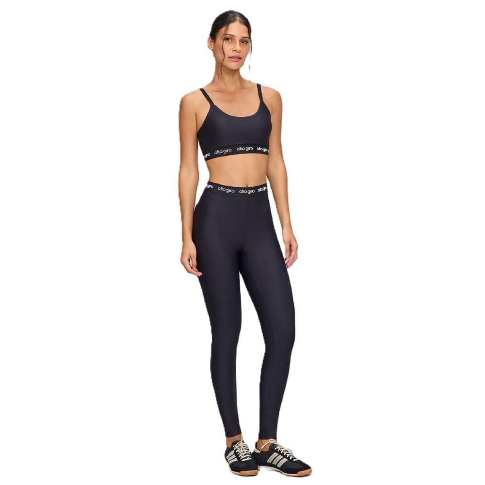 Calça Legging Alto Giro Fitness AG Listras Feminina 2531313