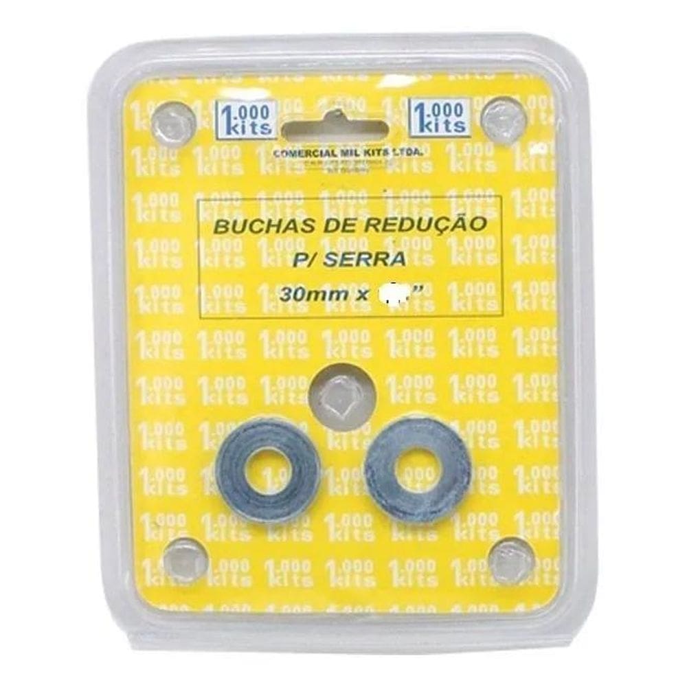 10X Bucha Redução Para Serra Circular 30Mm X 5/8 1Pç