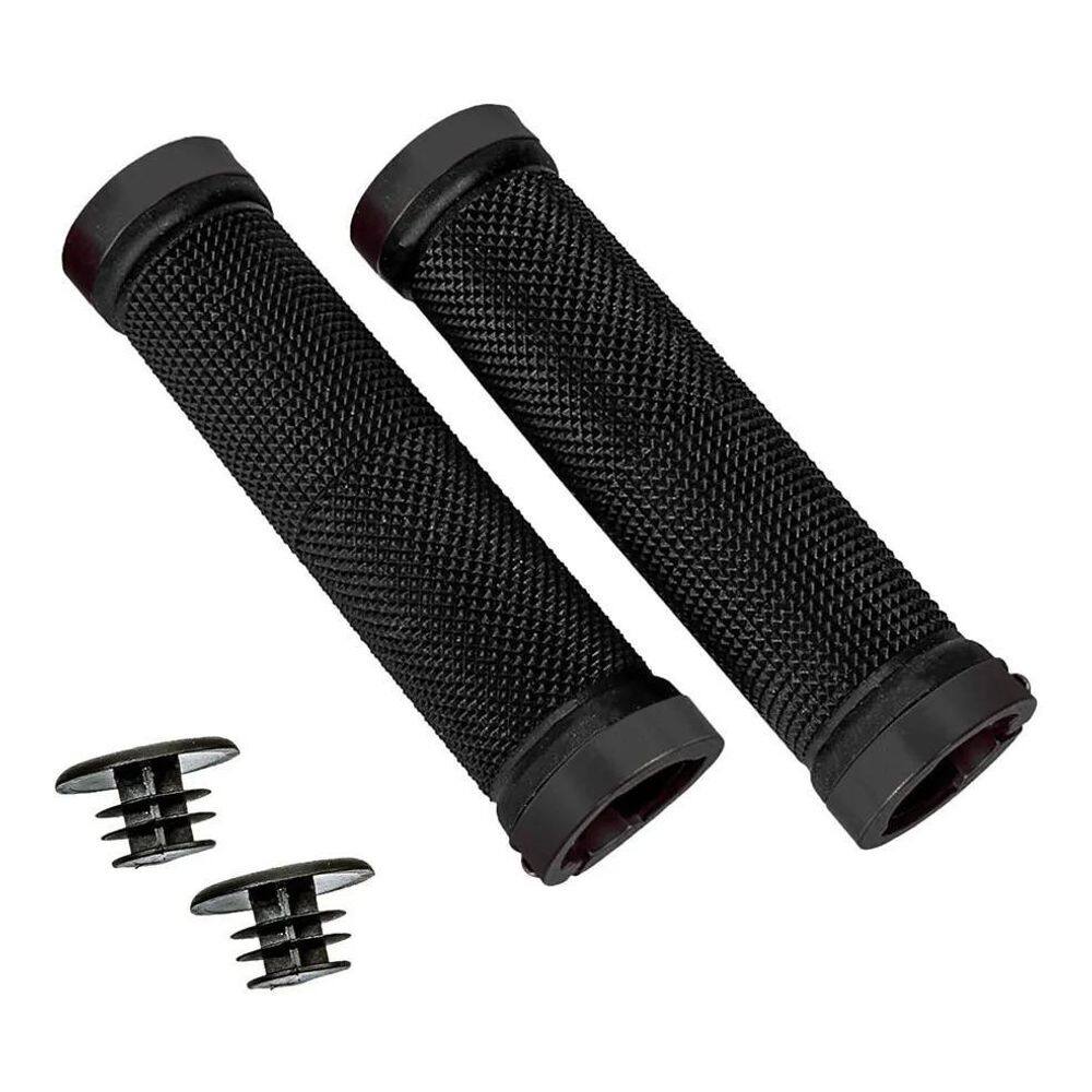 10X Manopla Punho Bike Gta 130Mm Rider Borracha Tpr Com Tra