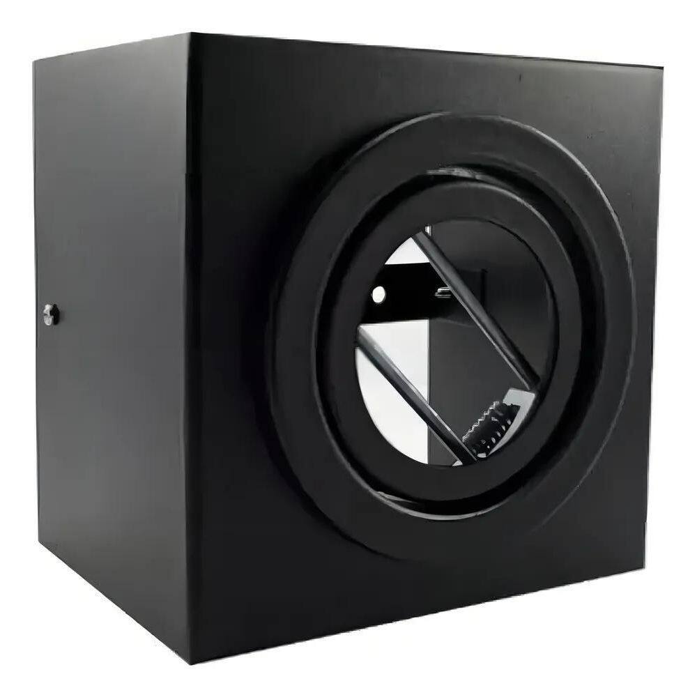 10X Plafon Sobrepor Box Quadrado Para Led Par20 Pé Direito