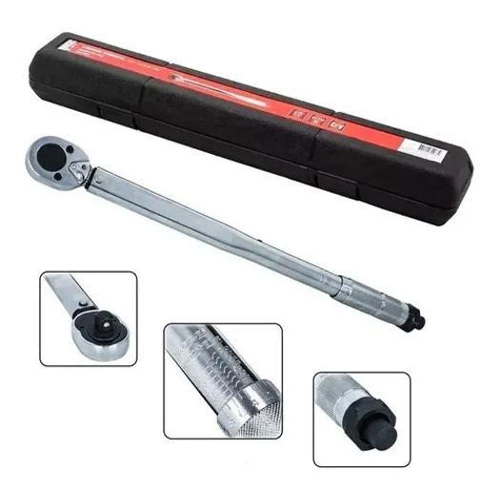 10X Torquimetro De Estalo 1/2 Pol 2.8 A 21Kg Crv Reversível