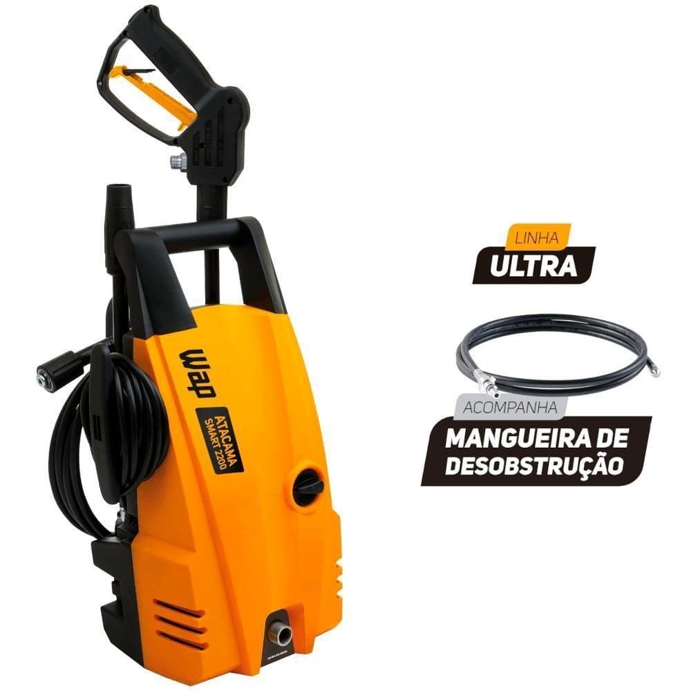 Desobstruidora De Alta Pressão 1400W 1500PSI WAP Atacama Smart Ultra 2200 220V