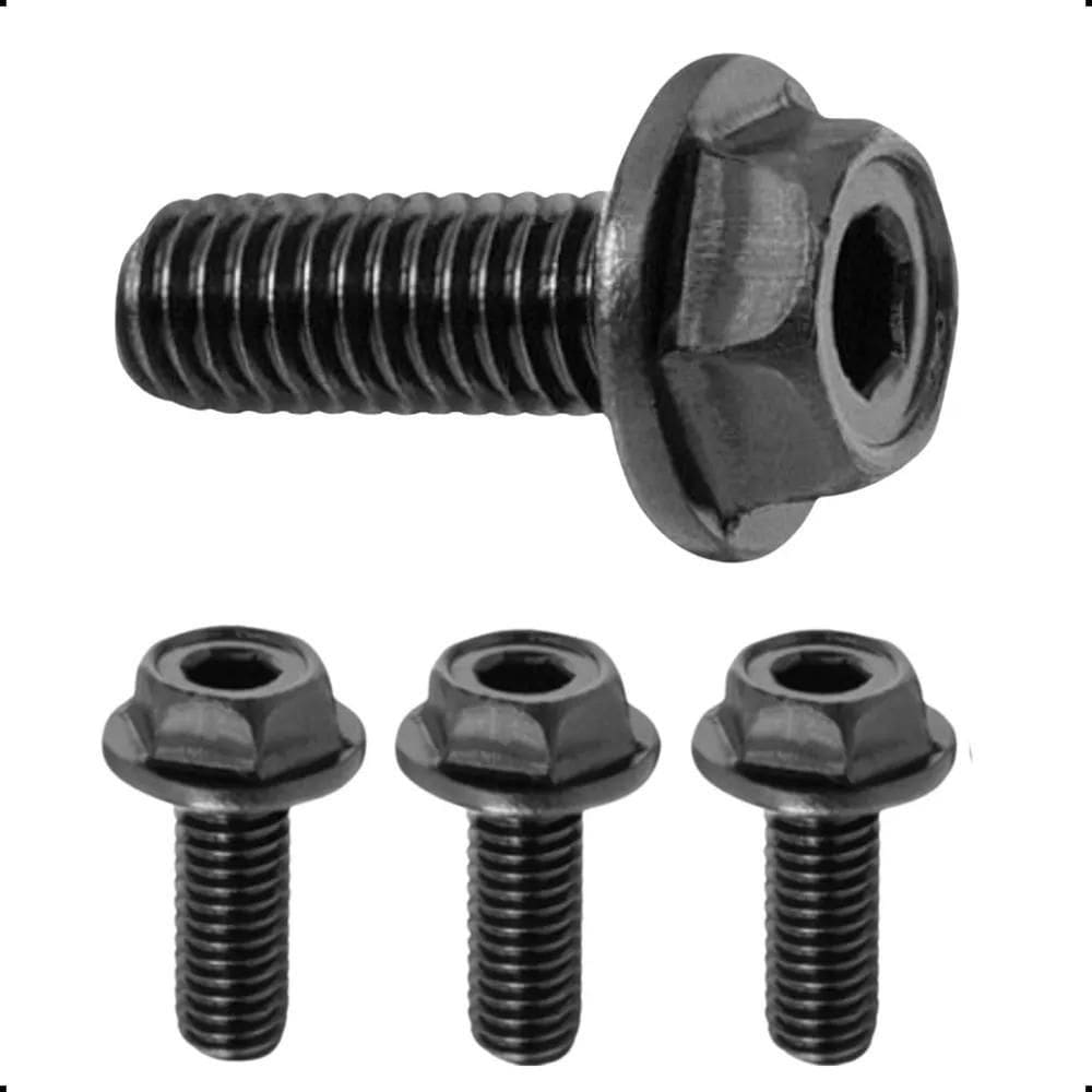 10X Jogo 4 Parafuso Compativel Makita Bosch Rosca Esquerda