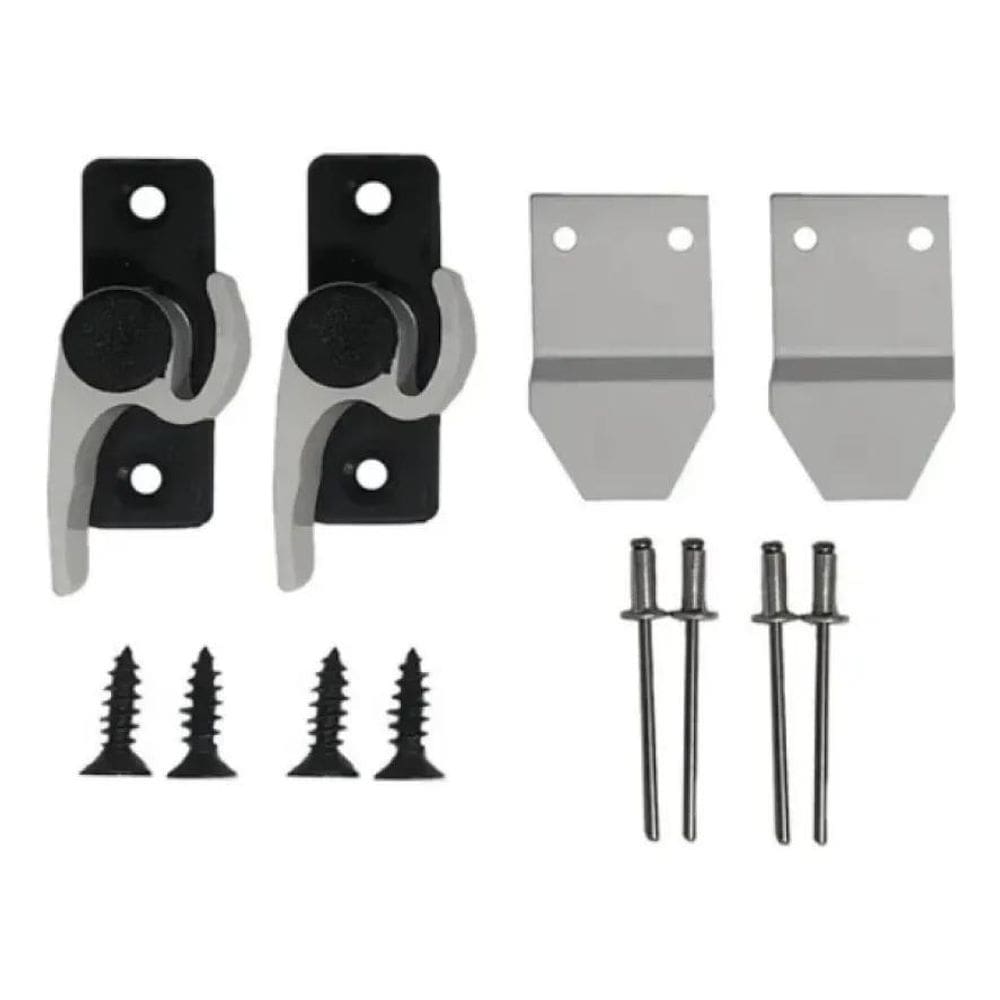 10X Fecho Japones Meia Lua 751 D/E Branco Janela Porta Balc