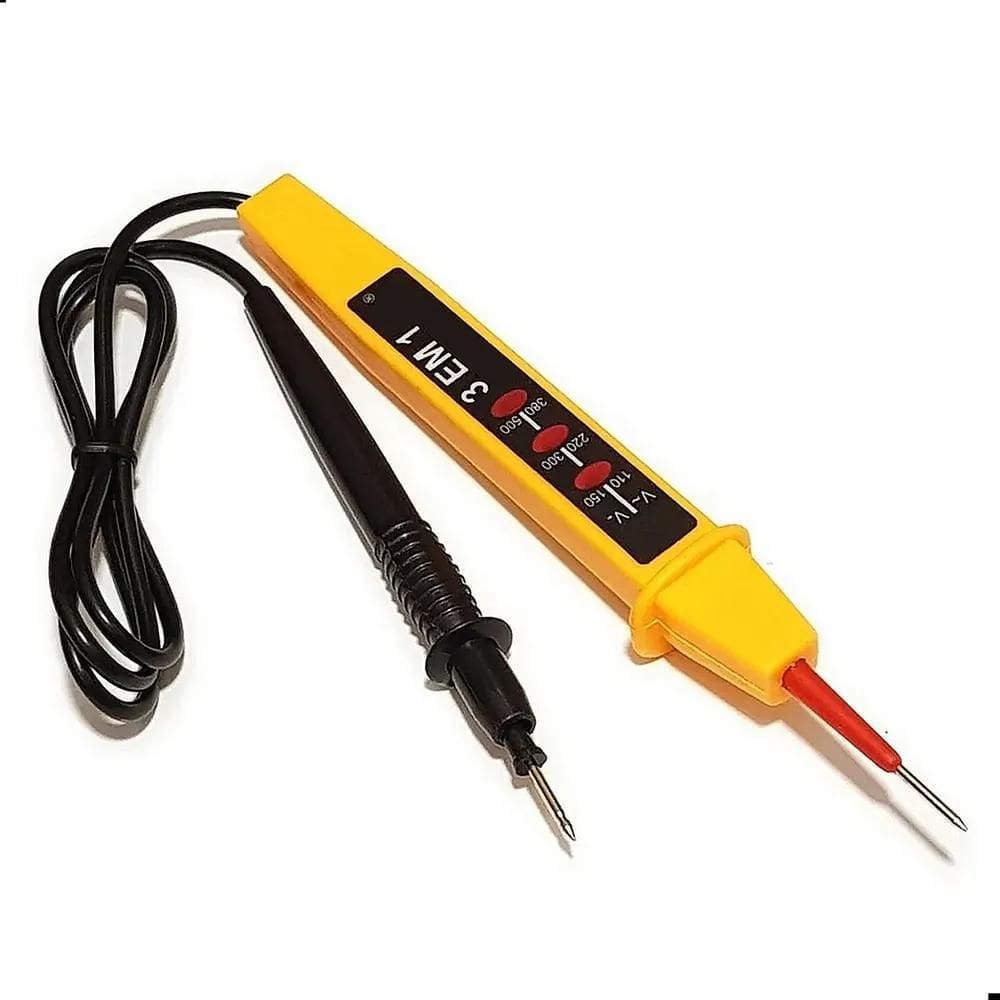 10X Chave Teste Eletricista Eletrico Voltimetro 110V 500V