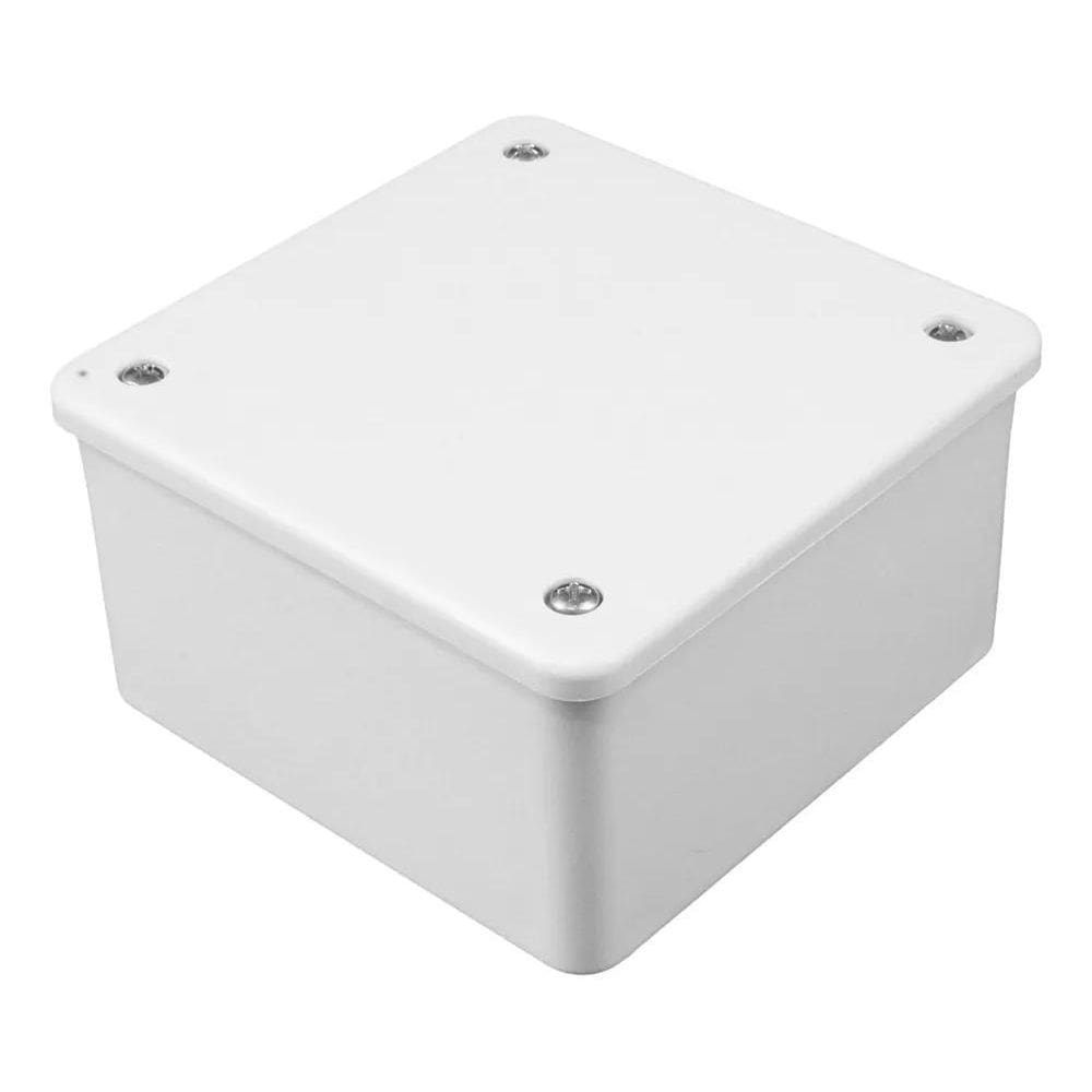 10X Caixa Hermética Pequena 10 X 10 X 6Cm Fechamento Com Par